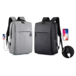 Mochila reforzada porta notebook hasta 15.6" gris
