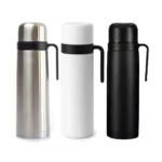 Termo de acero inoxidable media manija y pico vertedor